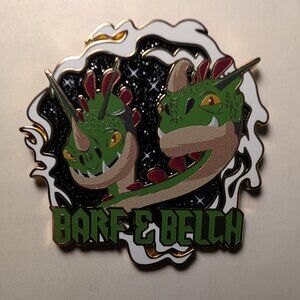 How To Train Your Dragon Mystery Series Terrible Terror Enamel Pin Badge